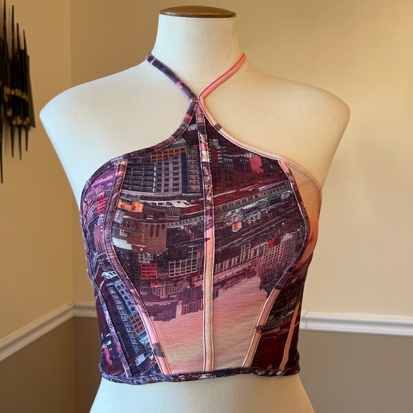 Urban Outfitters Cityscape Crop L - Picture 5 of 6